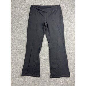 Athleta Pants Womens Small Black Bootcut Yoga Supplex Nylon Style 819227